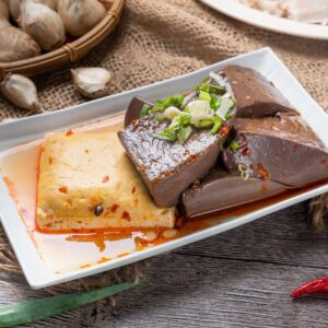 麻辣鴨血臭豆腐