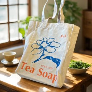茶山房品牌帆布袋